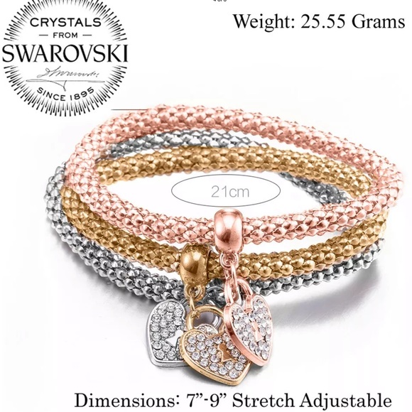 Elegant & Bold Swarovski Crystal Bracelets! - Picture 4 of 5